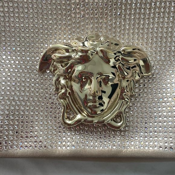 Versace Rose Gold Palazzo Sultan Swarovski bag - Picture 8 of 8